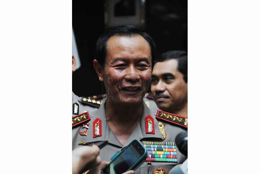 Kepala Polisi Republik Indonesia, Sutarman. (Republika/Raisan Al Farisi)