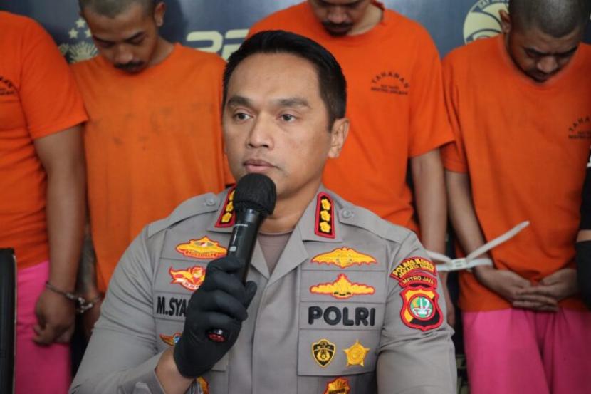 Kepala Polres Metro Jakarta Barat (Kapolrestro Jakbar), Kombes M Syahduddi.