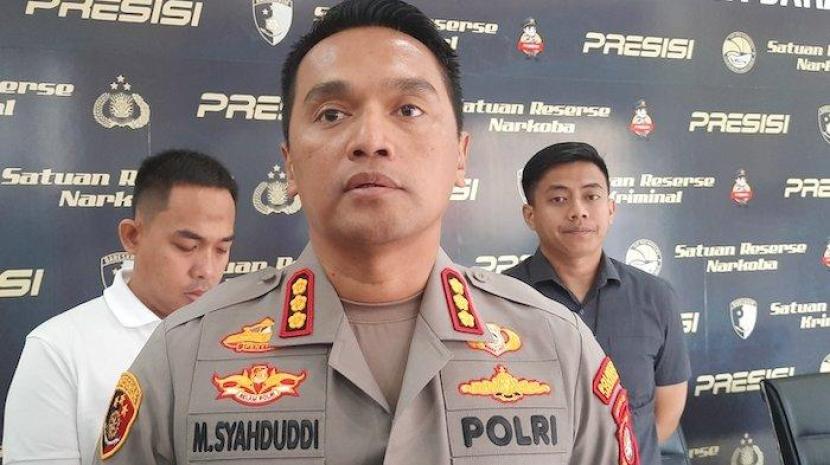 Kepala Polres Metr Jakarta Barat (Kapolrestro Jakbar), Kombes M Syahduddi.