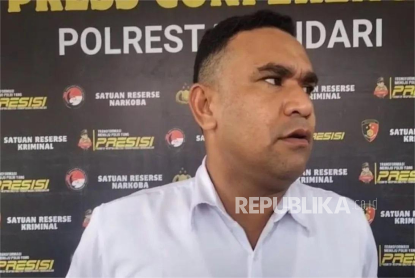 Kepala Satuan Reserse Kriminal (Kasatreskrim) Polresta Kendari, AKP Nirwan Fakaubun.