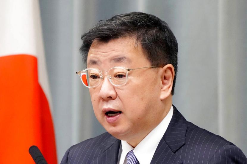 Kepala Sekretaris Kabinet Jepang Hirokazu Matsuno.