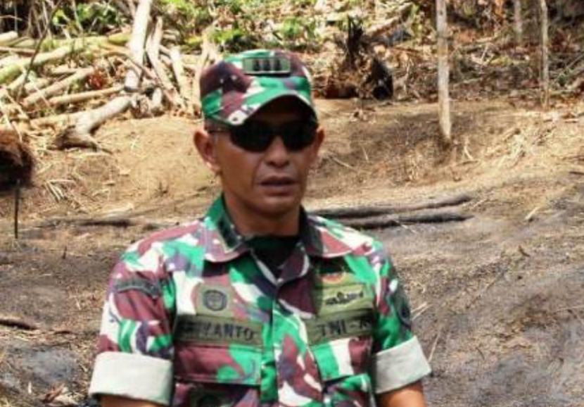 Kepala Seksi Intelijen Korem 133/Nani Wartabone (NWB), Kolonel Infanteri Priyanto.