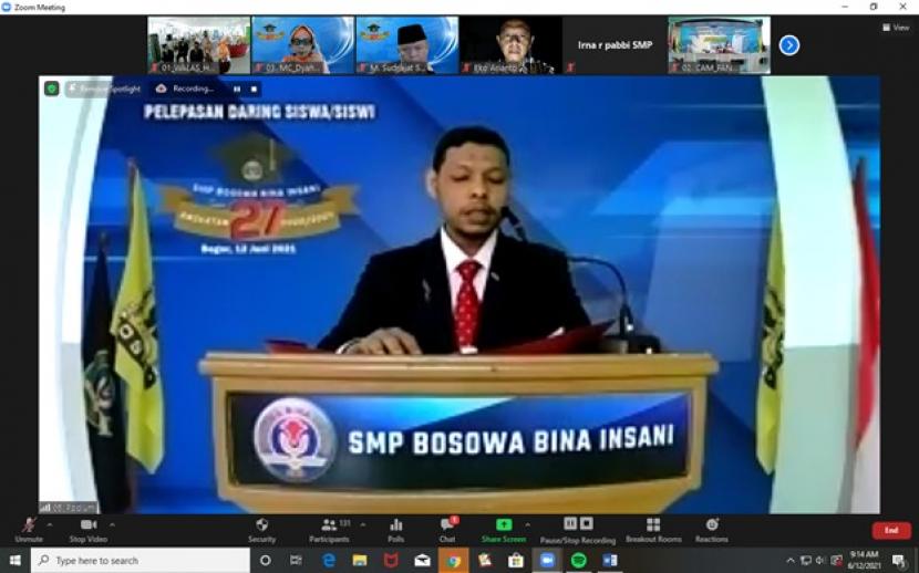 Kepala SMP Bosowa Bina Insani (BBI) Bogor, Haposan Andi SPd MPd.