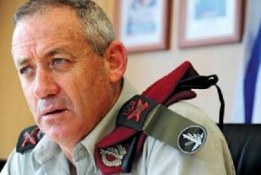 Kepala Staf Militer Israel, Letnan Jenderal, Benny Gantz.