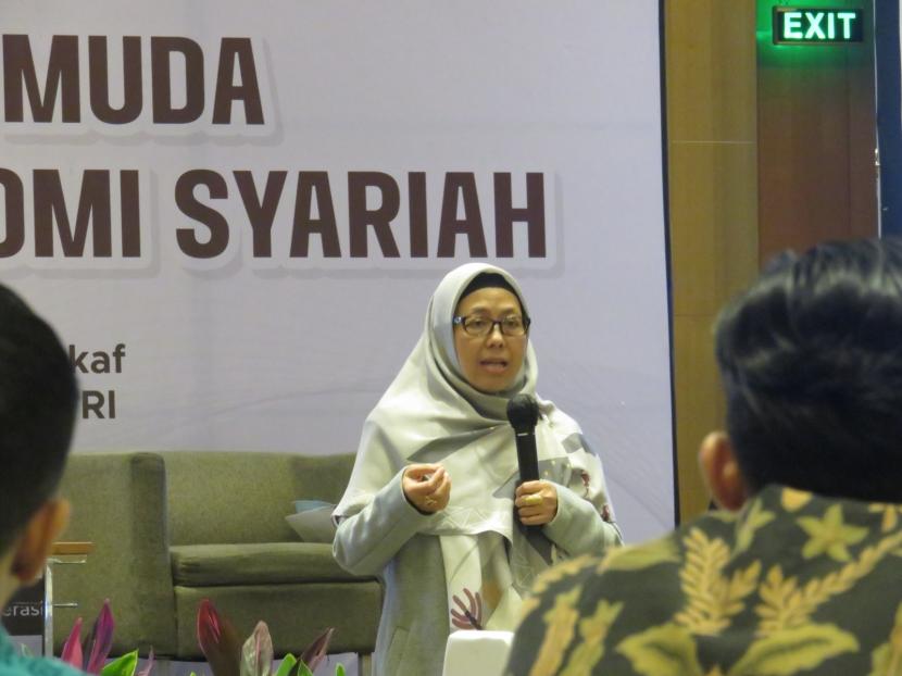 Kepala Subdirektorat Edukasi, Inovasi, dan Kerja Sama Zakat dan Wakaf Kementerian Agama, Wida Sukmawati.
