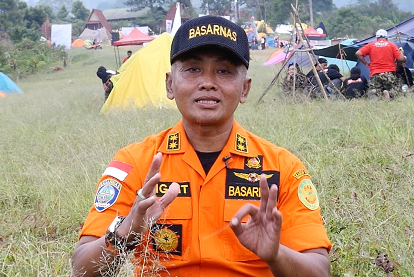 Kepala Subdirektorat Pengelolaan Potensi Pencarian dan Pertolongan Basarnas Anggit Mulyo Satoto.