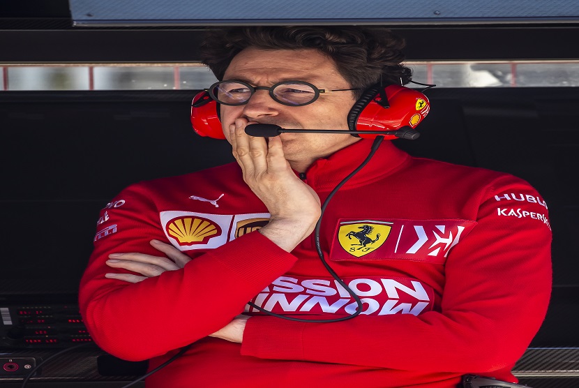 Mattia Binotto mundur sebagai Kepala Tim Ferrari di Formula 1.