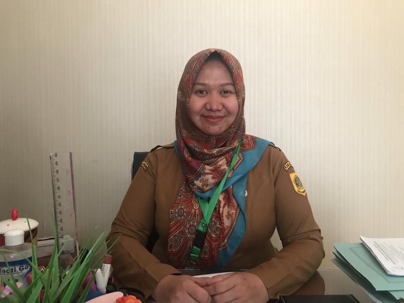 Kepala Unit Pelayanan Teknis (UPT) Pajak Gunungputri, Rani Siti Nur Aini.