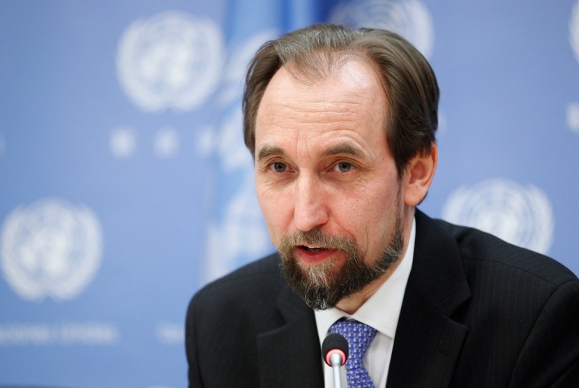 Zeid Ra'ad Al Hussein, the UN High Commissioner for Human Rights
