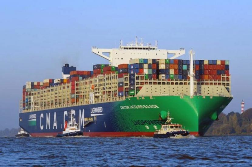 Kerajaan Arab Saudi yang diwakili oleh Jeddah Islamic Port telah menerima kapal kontainer pertama dan terbesar di dunia yang sepenuhnya bertenaga gas alam cair (LNG) ramah lingkungan milik perusahaan logistik Prancis CMA CGM.