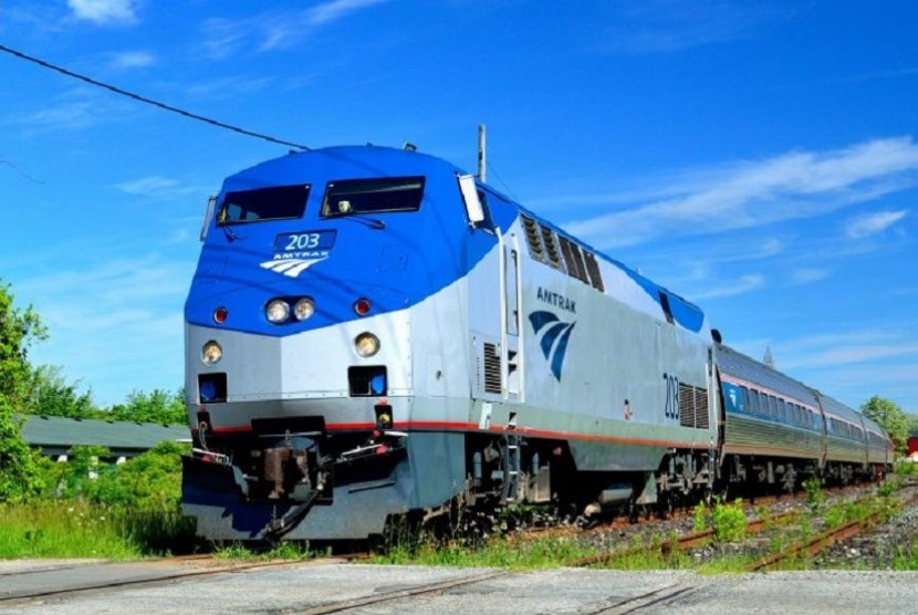 Kereta Amtrak (ilustrasi)