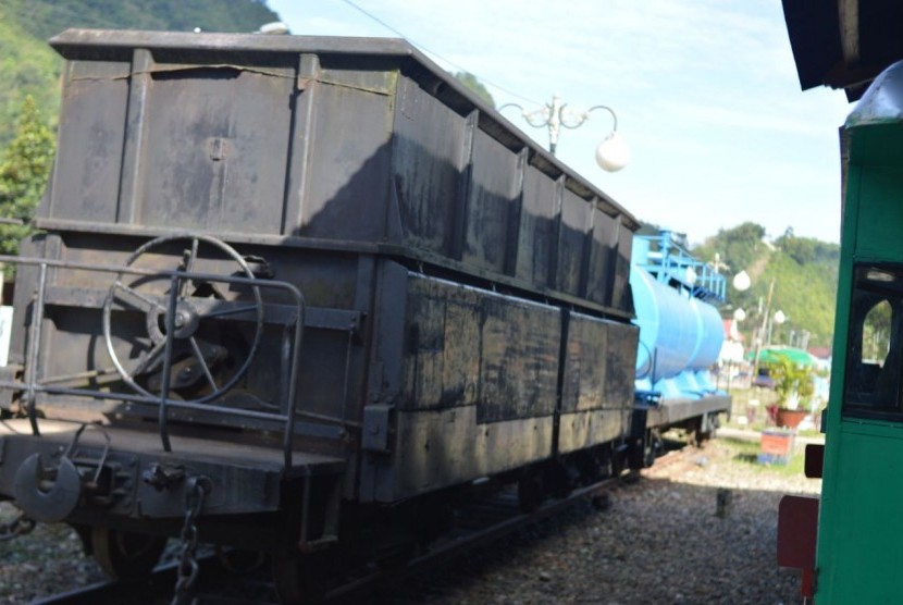 Kereta Api Mak Itam salah satu warisan budaya dunia Ombilin Coal Mining Heritage of Sawahlunto.