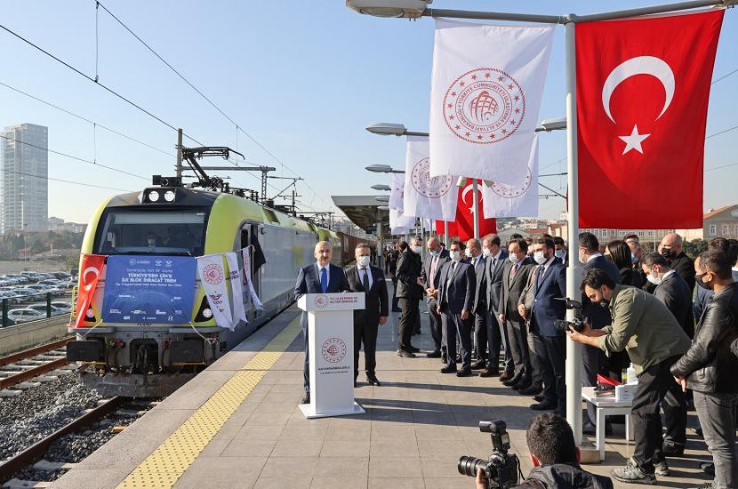 Kereta barang pertama dari Turki ke Cina resmi berangkat dari Istanbul 