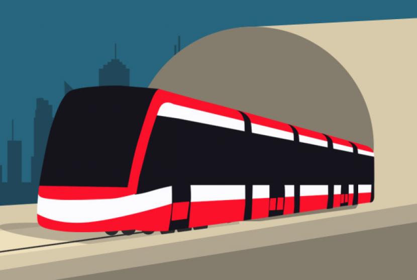 Kereta ringan lintas raya terpadu (LRT) Jabodebek direncanakan beroperasi mulai 17 Agustus 2022. 
