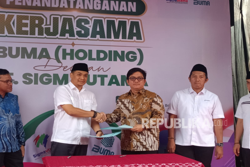 Kerja sama GP Ansor dan PT Sigma Utama di Kabupaten Bogor, Jumat (8/8/2025)