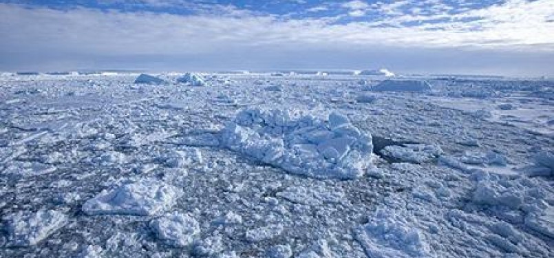 Kerusakan lapisan ozon di Kutub Selatan seluas 27 juta meter persegi. (ilustrasi)