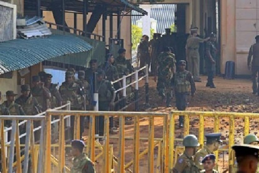 Kerusuhan di penjara Srilangka