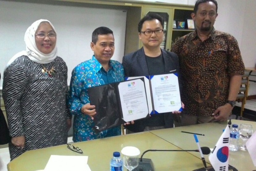 Kesepakatan kerja sama antara Politeknik Negeri Jakarta dengan Korean Society for Rehabilitation of Person with Disabilities 