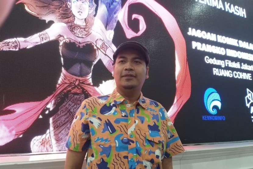 Ketua Asosiasi Komik Indonesia (AKSI), Faza Meonk