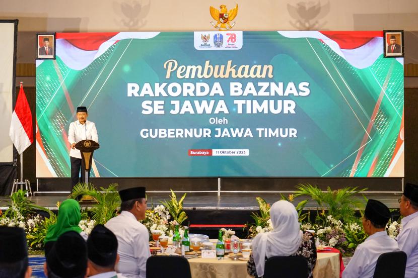 Ketua Badan Amil Zakat Nasional (Baznas) RI Prof Dr KH Noor Achmad MA menyampaikan apresiasi atas kinerja dan pengelolaan zakat Baznas Jawa Timur (Jatim). 