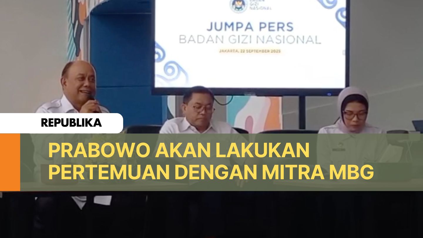 Presiden Prabowo Ingin Lakukan Pertemuan dengan Mitra MBG |Republika Online