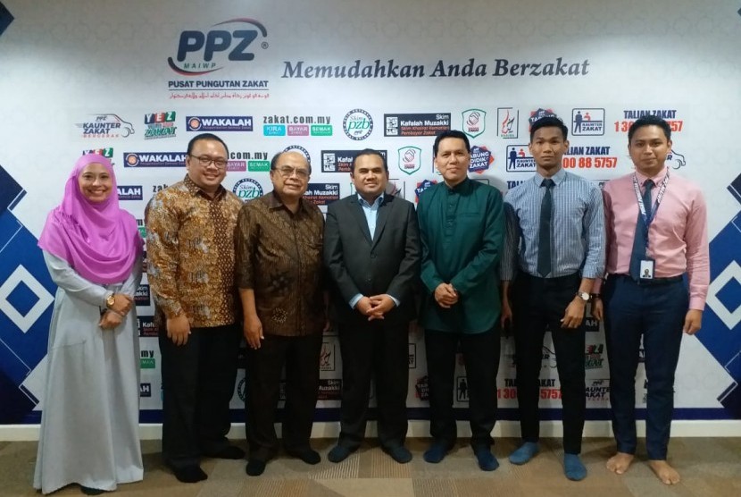 Ketua Baznas Bambang Sudibyo bertemu para pimpinan LZS Lembaga Zakat Selangor (LZS) dan Pusat Pungutan Zakat (PPZ) wilayah Persekutuan Kuala Lumpur, Malaysia baru-baru ini.