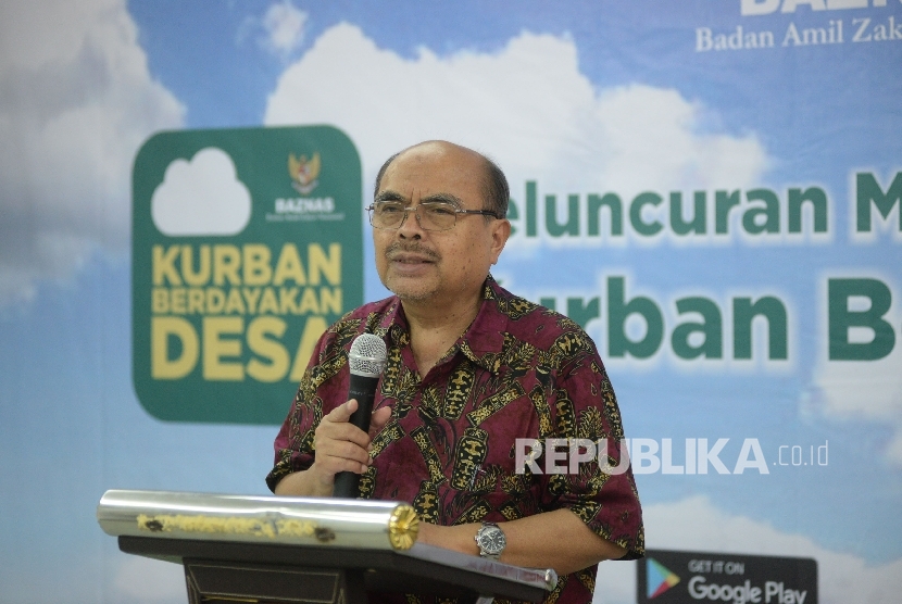 Ketua BAZNAS Bambang Sudibyo