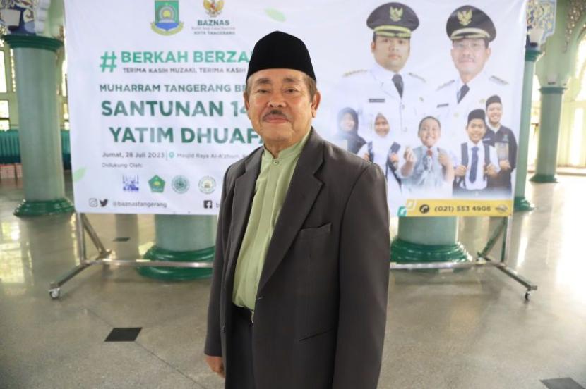 Ketua Baznas Kota Tangerang Aslie Elhusyairy.