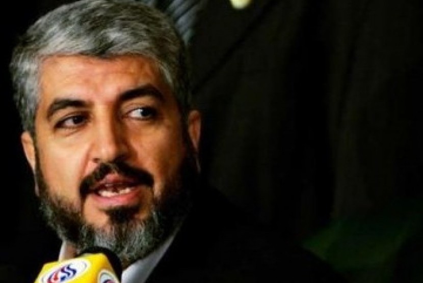 Hamas leader in exile, Khaled Meshal (file photo)