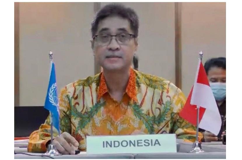 Ketua Delegasi Republik Indonesia, Agus Justianto.