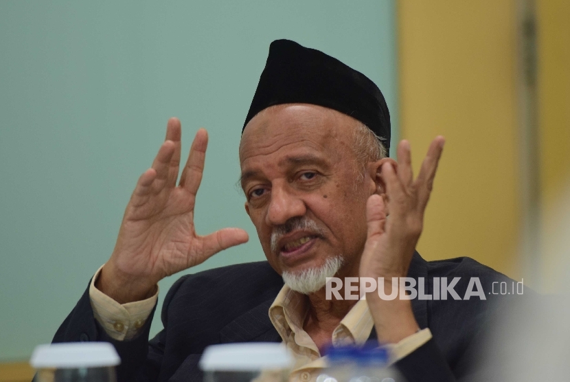 Ketua Dewan Dakwah Islamiyah Indonesia (DDII) Periode 2015-2020 Mohammad Siddik 