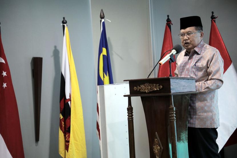 Ketua Umum Pimpinan Pusat Dewan Masjid Indonesia (PP DMI), M Jusuf Kalla (JK).