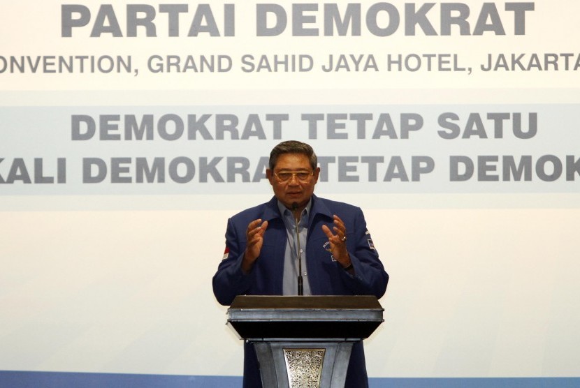 Ketua Dewan Pembina Partai Demokrat Susilo Bambang Yudhoyono
