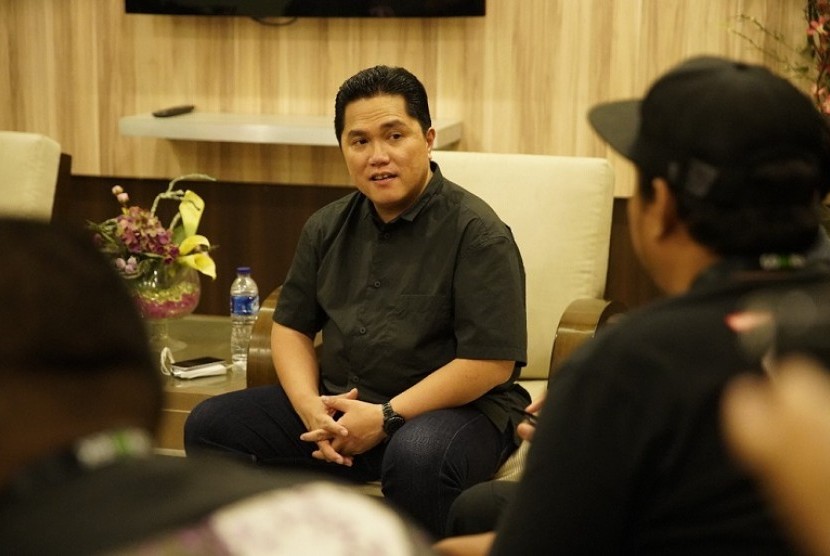 Ketua Dewan Penasihat PP Perbasi Erick Thohir.