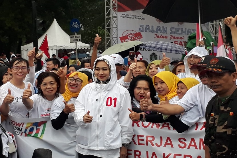 Ketua Dewan Pengarah Tim Kampanye Daerah (TKD) Jokowi-Ma'ruf Kota Tangerang Selatan (Tangsel), Airin Rachmi Diany