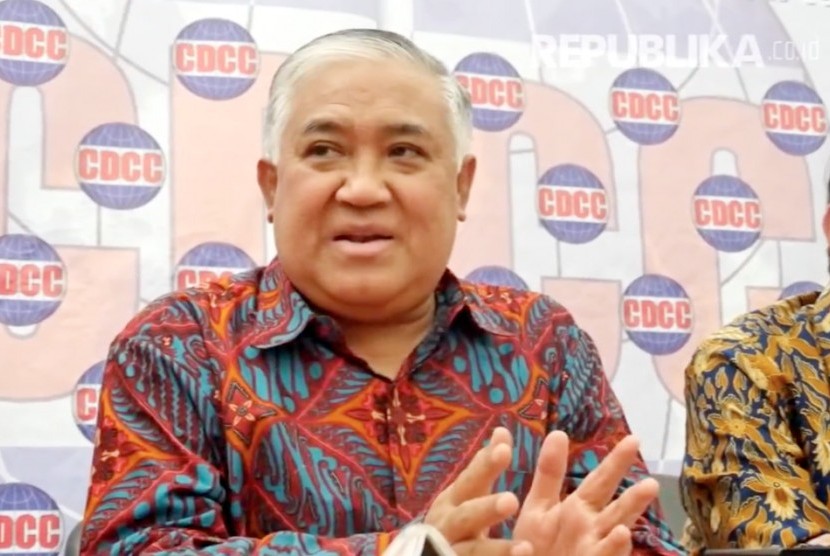 Ketua Dewan Pertimbangan Majelis Ulama Indonesia (MUI), Din Syamsuddin 
