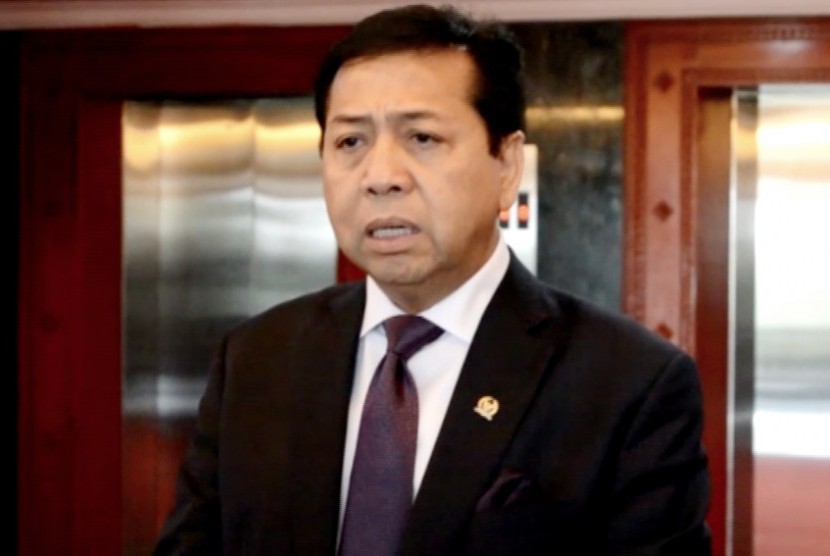 Ketua Dewan Perwakilan Rakyat Republik Indonesia (DPR RI) Setya Novanto 