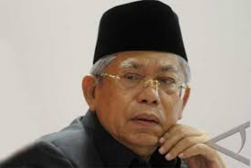 Ketua Dewan Syariah Nasional Majelis Ulama Indonesia (DSN MUI), Ma'ruf Amin