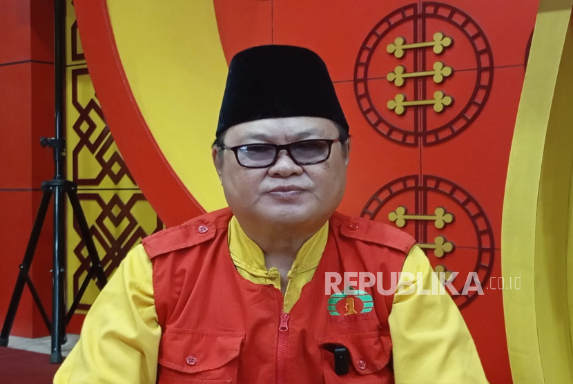 Ketua DKM Masjid Lautze 2 Bandung Koko Rachmat. 