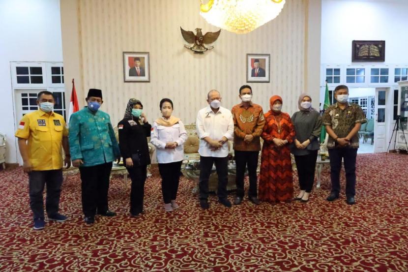 Ketua DPD RI, AA LaNyalla Mahmud Mattalitti, melakukan kunjungan kerja ke Kabupaten Barru, Sulawesi Selatan, Jumat (28/5). Kunker ini merupakan satu rangkaian dengan kunjungan ke Wajo, Sidrap, dan Pangkep.
