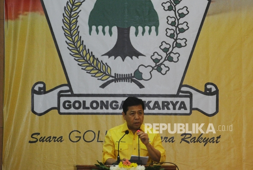 Ketua DPP Partai Golkar Setya Novanto