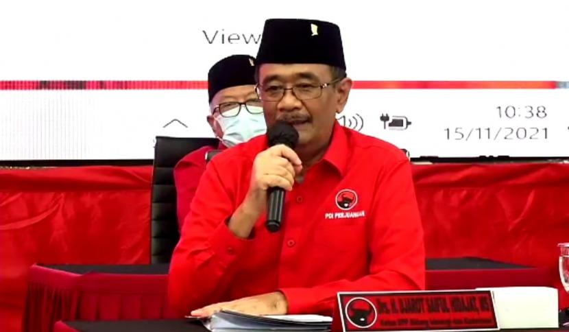 Djarot Ajak Masyarakat Merawat Kuliner Khas Indonesia. Ketua DPP PDI Perjuangan (PDIP) bidang ideologi dan kaderisasi Djarot Saiful Hidayat
