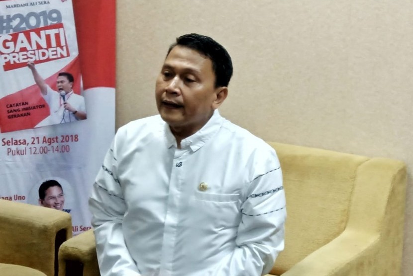 Ketua DPP PKS, Mardani Ali Sera. Ketua DPP PKS Mardani Ali Sera ingatkan Jokowi soal etika dalam gugatan usia cawapres