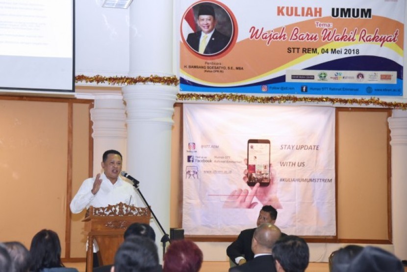 Ketua DPR RI Bambang Soesatyo bertekad segera mewujudkan DPR RI sebagai parlemen modern.