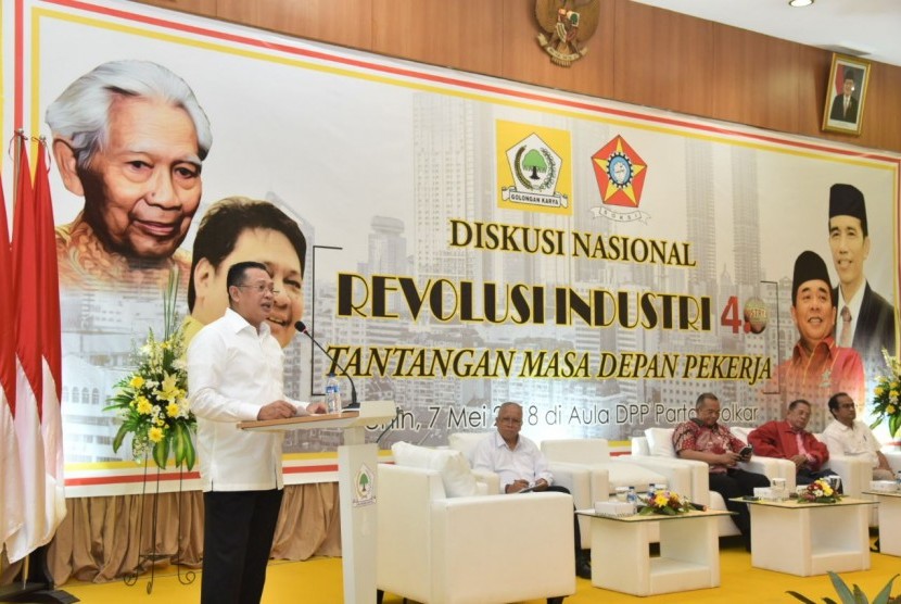 Ketua DPR RI Bambang Soesatyo dalam Diskusi Nasional Revolusi Industri 4.0 