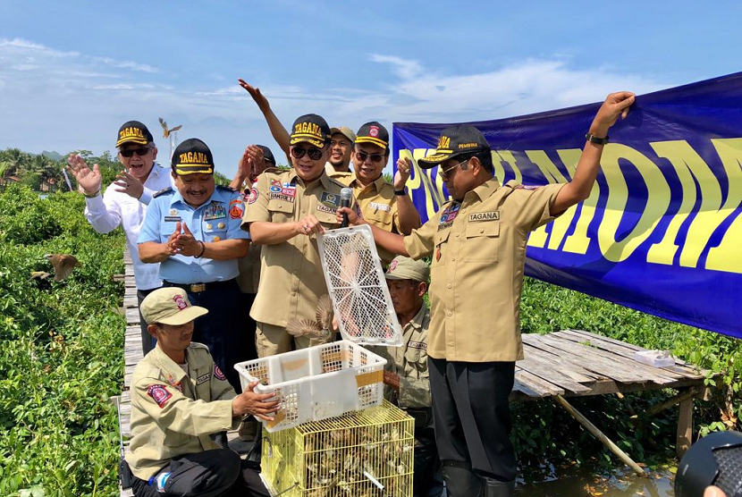 Ketua DPR RI Bambang Soesatyo diangkat menjadi pembina kehormatan Tagana.