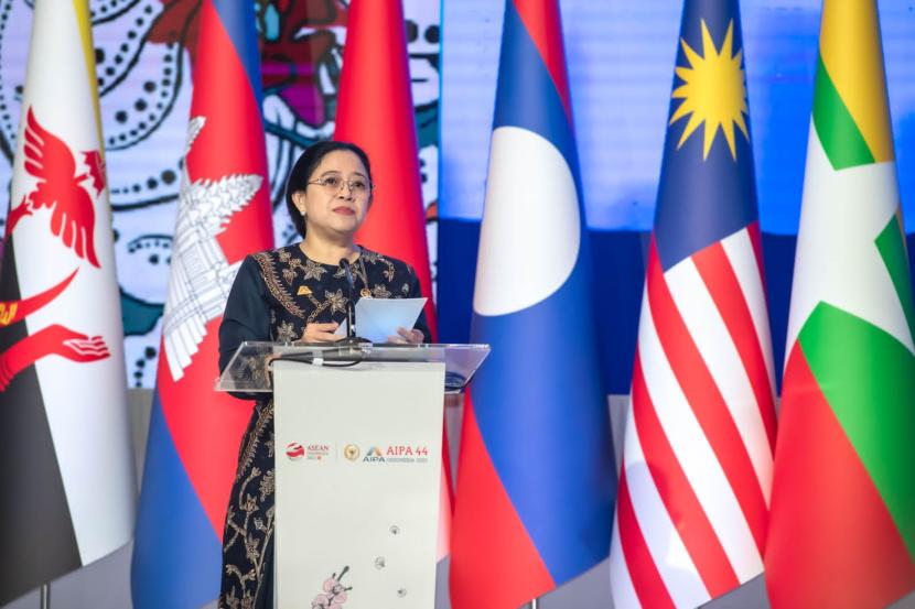 Ketua DPR RI sekaligus Presiden ASEAN Inter Parliamentary Assembly (AIPA) 2023 Puan Maharani.