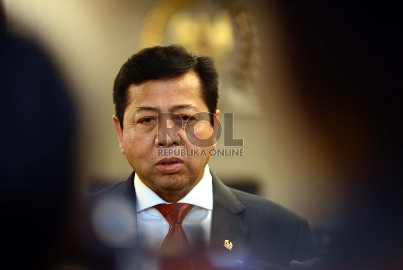 Ketua DPR Setya Novanto