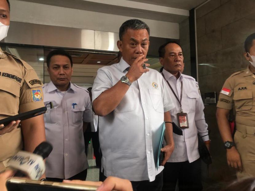 Ketua DPRD DKI Jakarta serahkan tiga usulan nama calon Pj Gubernur ke Kemendagri, Rabu (14/9/2022). 