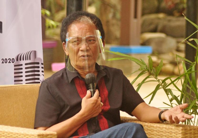 Ketua DPRD Provinsi Jawa Tengah, Bambang Kusriyanto dalam sebuah acara talkshow, di Ungaran, Kabupaten Semarang. 